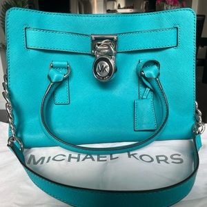 Michael Kors Hamilton Leather Bag